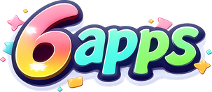 6 apps লোগো